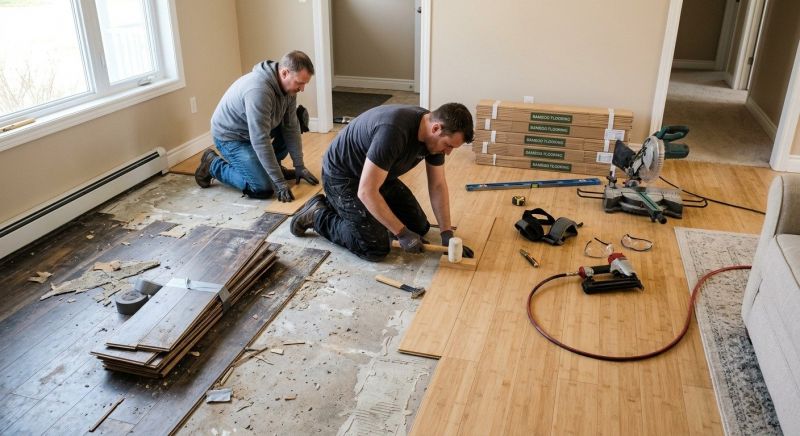 Bamboo Flooring Installation in Chandler, AZ