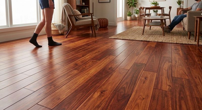 Cherry Floor Installation in Paradise Valley, AZ