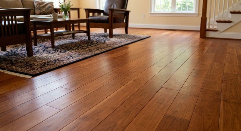 Cherry Floor Installation in Tempe, AZ