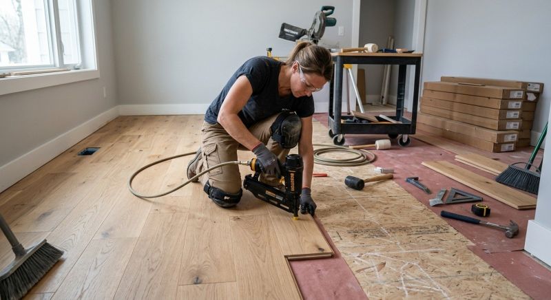 Hardwood Floor Installation in Higley, AZ