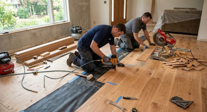 Hardwood Floor Installation in Paradise Valley, AZ