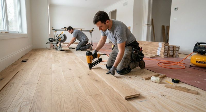 Hardwood Floor Installation in Tempe, AZ