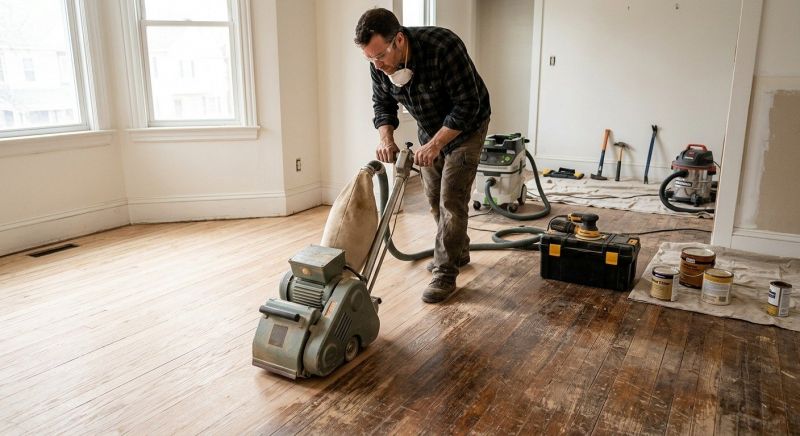 Hardwood Floor Renovation in Chandler, AZ