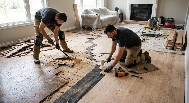 Hardwood Replacement in Tempe, AZ