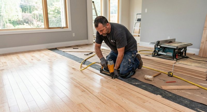 Maple Flooring Installation in Laveen, AZ