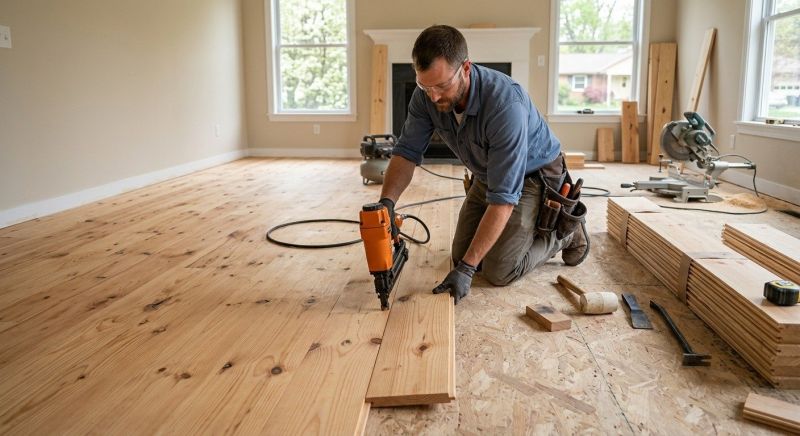 Maple Flooring Installation in Scottsdale, AZ