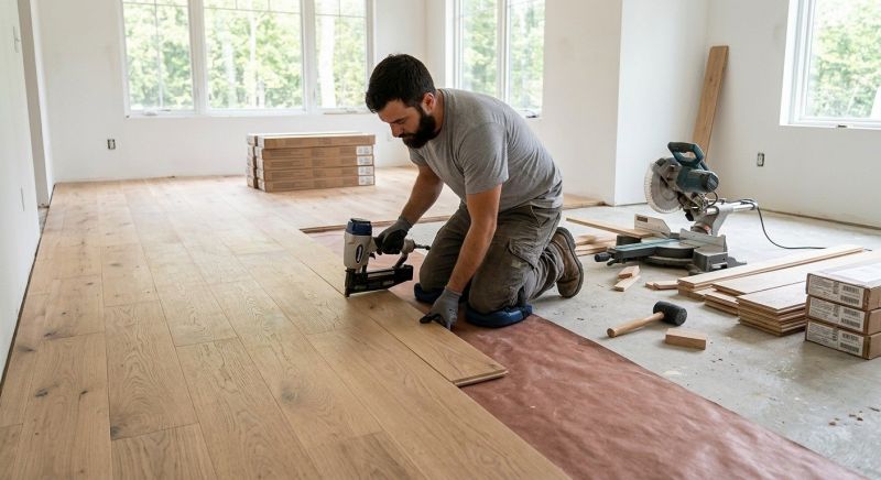 Oak Floor Installation in Laveen, AZ