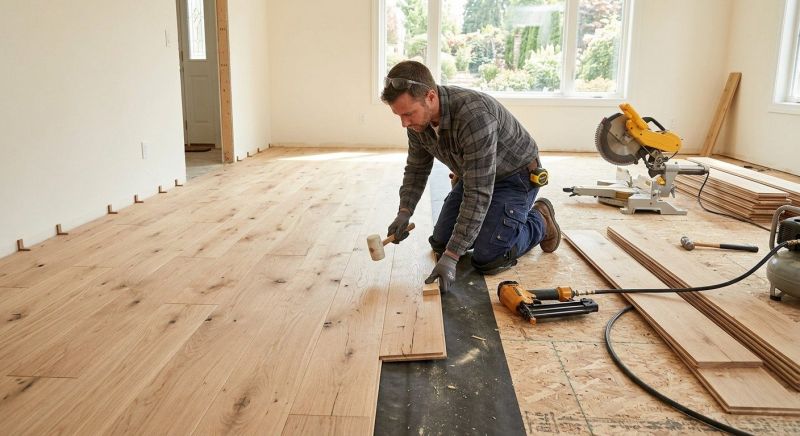 Oak Floor Installation in Chandler, AZ