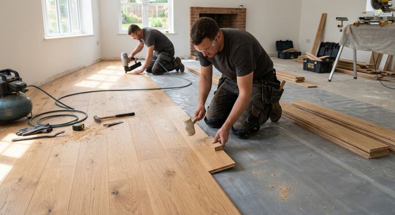 Oak Floor Installation in Chandler, AZ