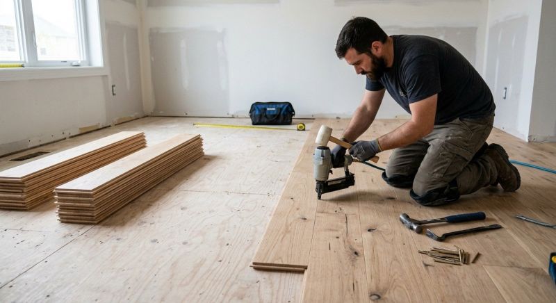 Oak Floor Installation in Scottsdale, AZ
