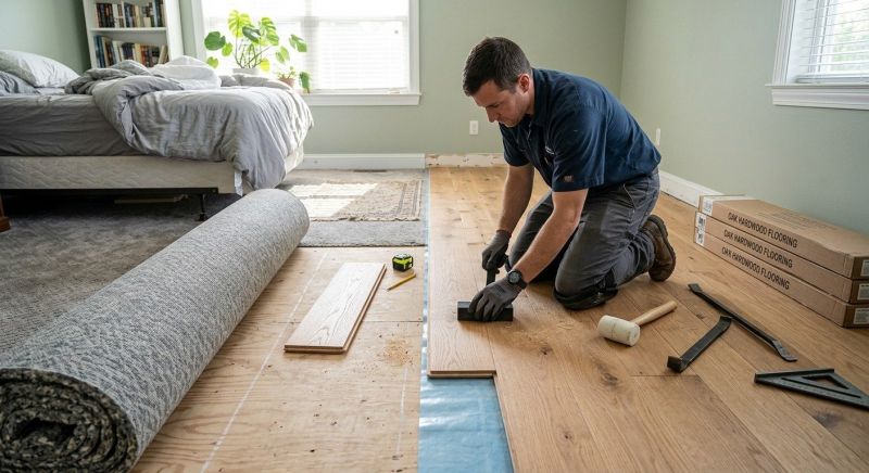 Oak Floor Replacement in Chandler, AZ