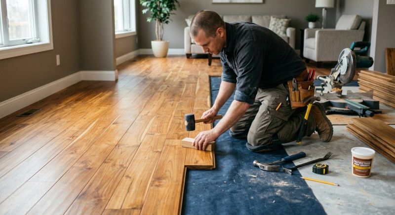 Teak Flooring Installation in Chandler, AZ