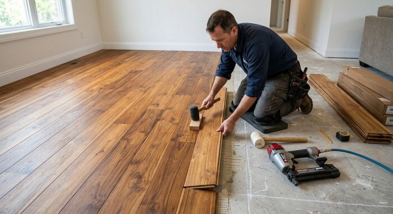Teak Flooring Installation in Chandler, AZ