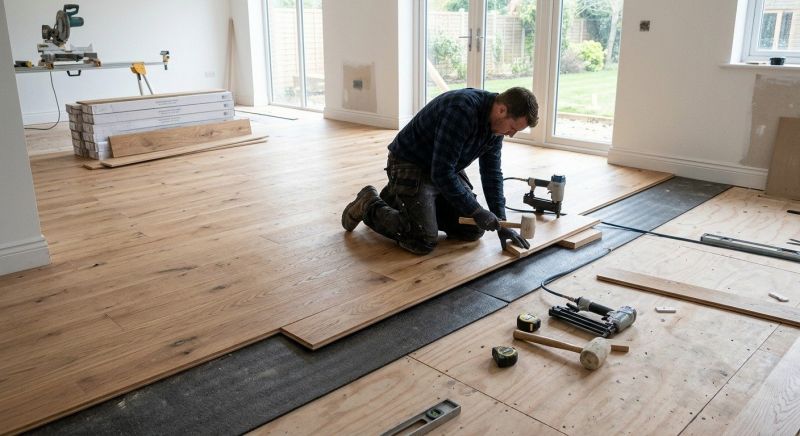 Teak Flooring Installation in Chandler, AZ
