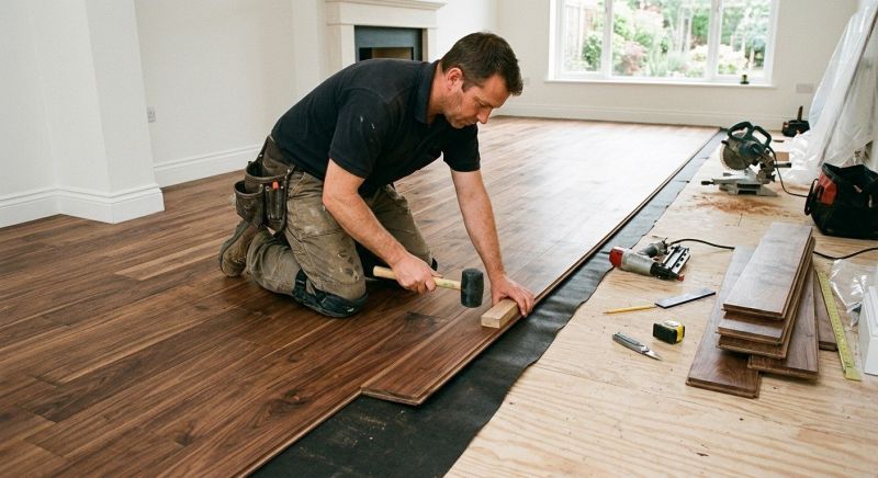 Walnut Flooring Installation in Chandler, AZ