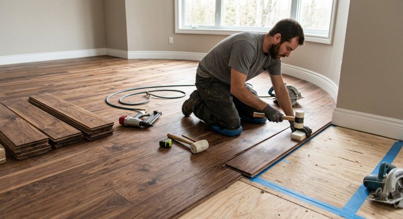 Walnut Flooring Installation in Chandler, AZ