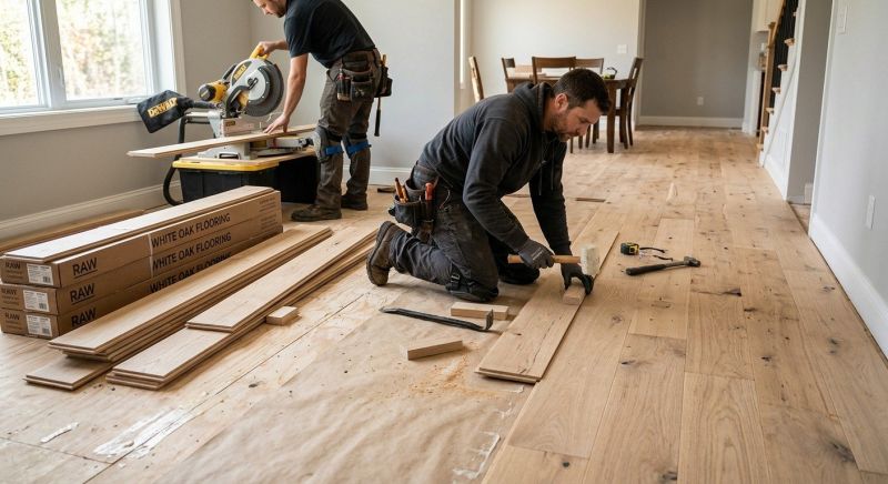 Walnut Flooring Installation in Chandler, AZ