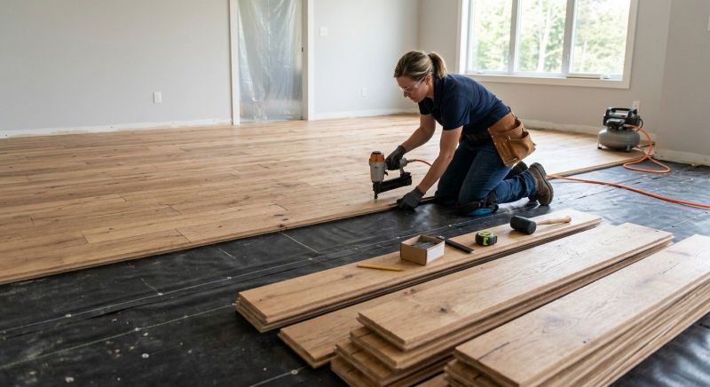 Wide Plank Floor Installation in Chandler, AZ