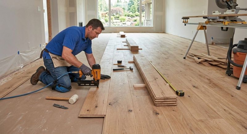 Wide Plank Floor Installation in Chandler, AZ