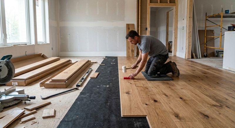 Wide Plank Floor Installation in Chandler, AZ