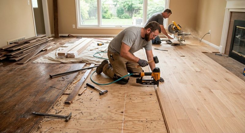 Wood Floor Replacement in Gilbert, AZ