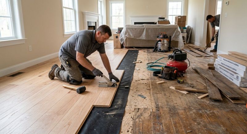 Wood Flooring Replacement in Tempe, AZ